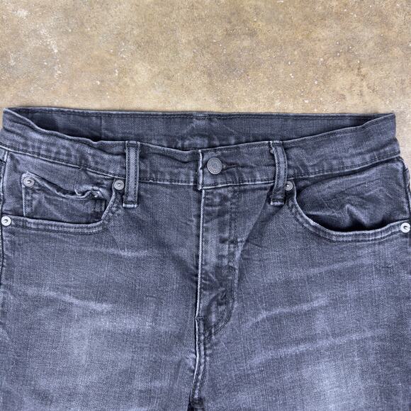 Levi’s 511 Men’s Jeans‎ Size 33x32 Black Slim Fit - Excellent Condition - Picture 3 of 11